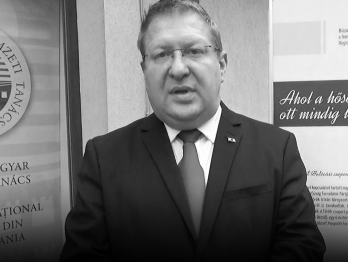 Tragikus hirtelenséggel elhunyt az Erdélyi Magyar Nemzeti Tanács országos alelnöke