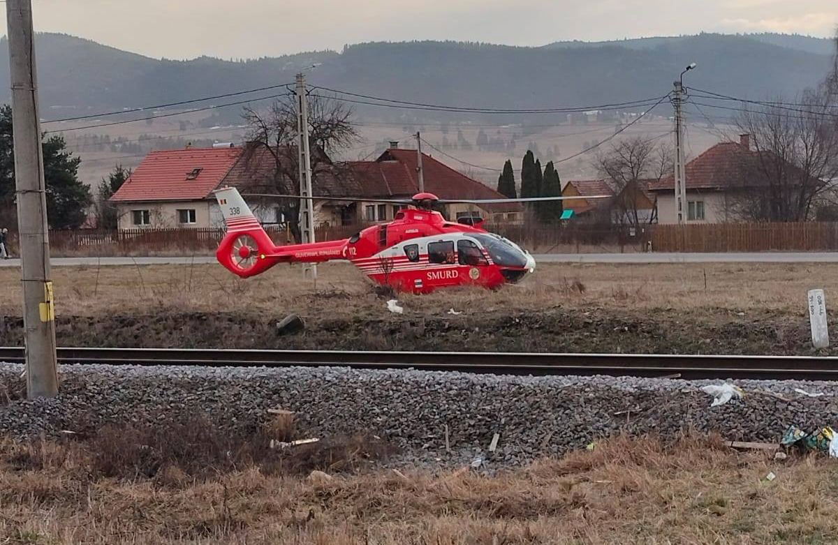 vonatbaleset csíkszereda smurd helikopter