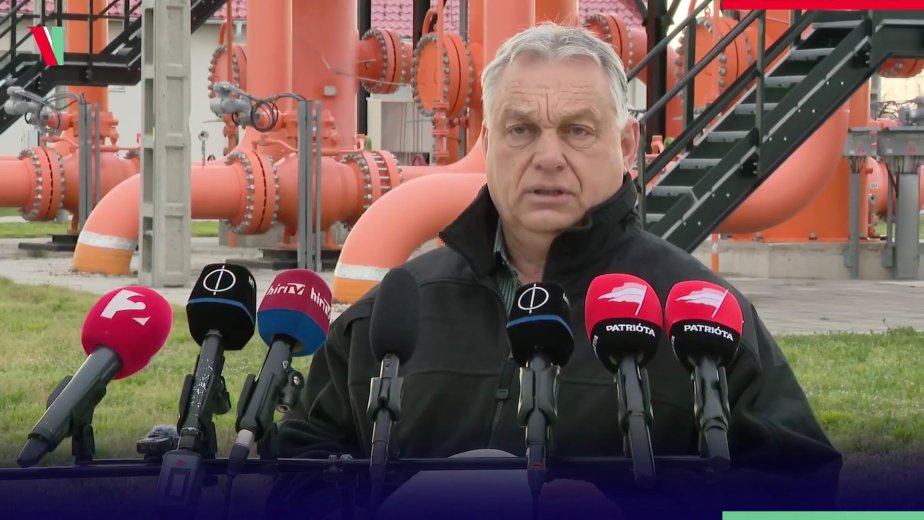 Orbán Viktor terepszemlén: egyelőre Magyarország gázellátása nincs veszélyben, de észnél kell lenni