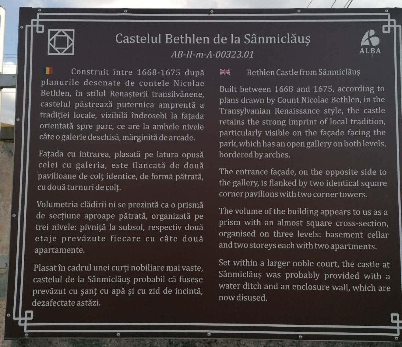 szórvány helységnévtábla