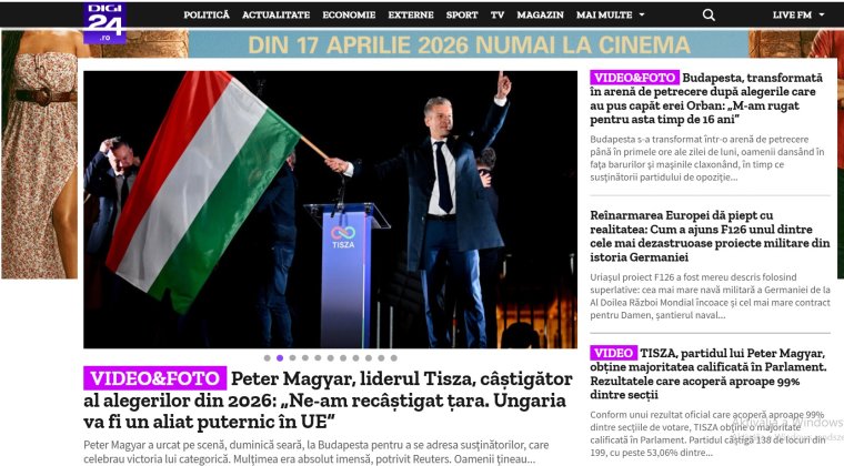 Román sajtó: a magyarországi választási eredmény fordulatot hozhat, romániai párhuzamokról is írnak