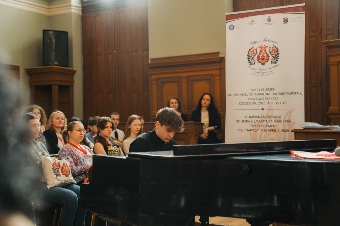 A tantárgyverseny záró momentumai &bullet;  Fotó: János Zsigmond Unitárius Kollégium/Facebook