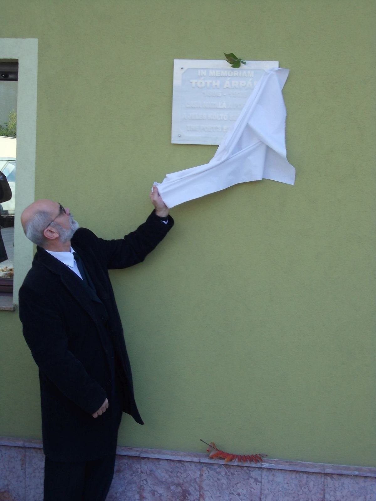 2011-ben leplezték le az emléktáblát &bullet;  Fotó: Pataky Lehel Zsolt