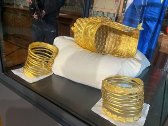 Hazakerültek a Hollandiában ellopott romániai aranykincsek