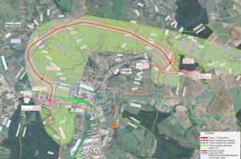 Látóhatáron belül a zilahi körgyűrű északi szakasza is