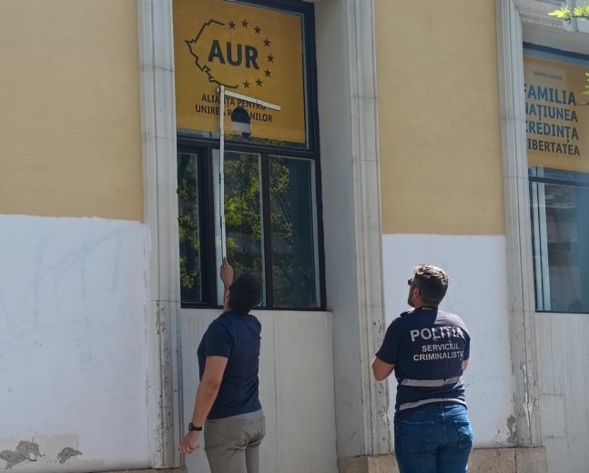 Az AUR székháza bánta a kormánybuktatást az egyik erdélyi városban