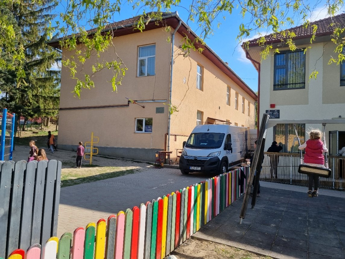 Györgyfalva iskolafelújítás