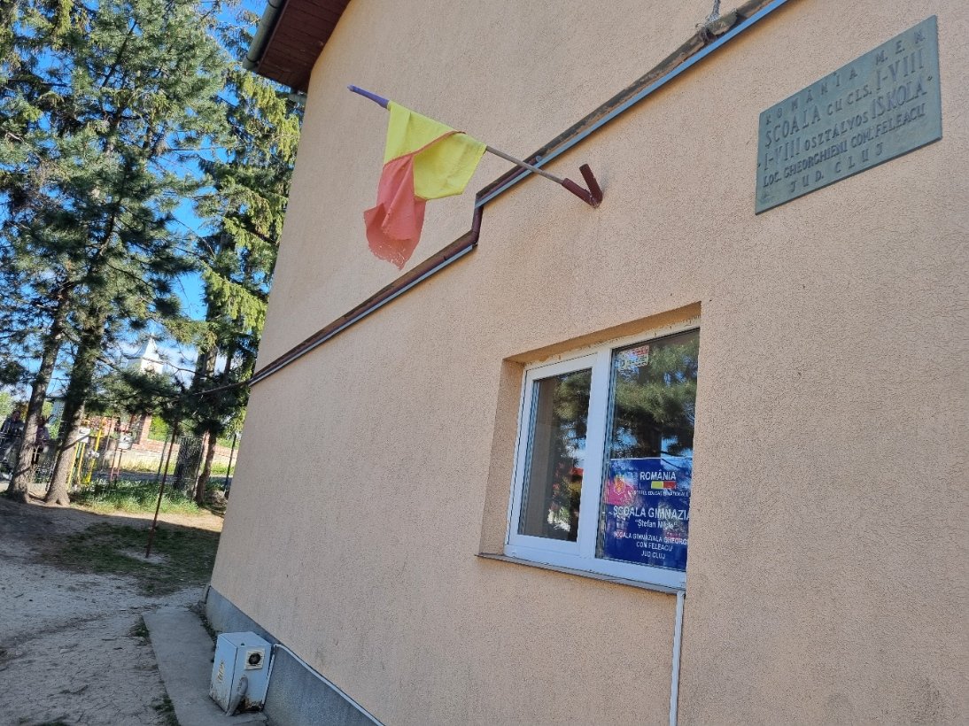 Györgyfalva iskolafelújítás