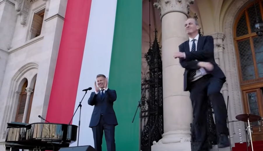 Hegedűs Zsolt ismét táncra perdült
