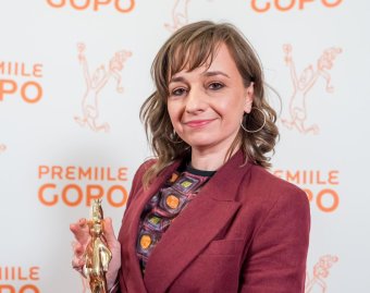 Tompa Eszter Gopo-díjat kapott a román filmes elismerések jubileumi gáláján