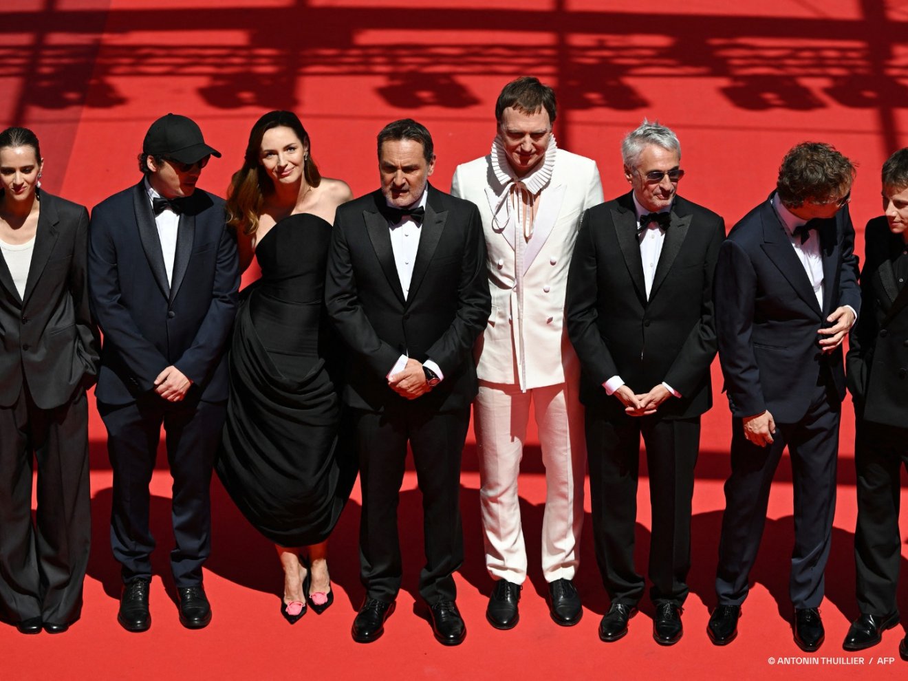 Nemes Jeles László új filmjének stábja Cannes-ban