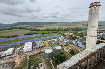 Több mint tíz éve épül, év végére elkészülhet a radnóti hőerőmű