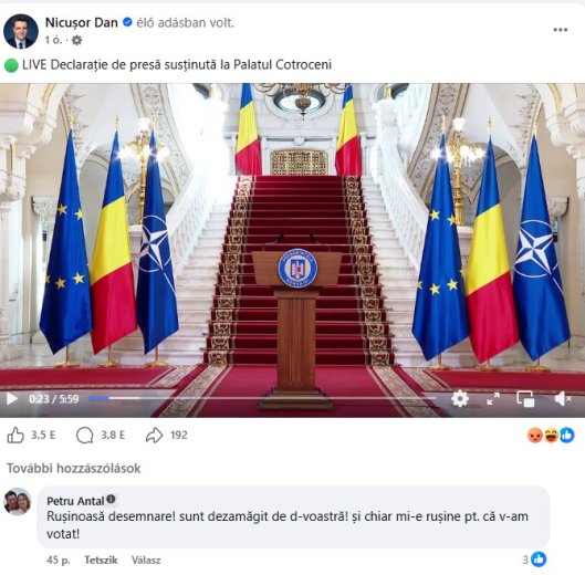„Gyorsabban csalódtunk benned, mint Iohannisban” – Dühödt kommentáradat zúdult Nicușor Danra