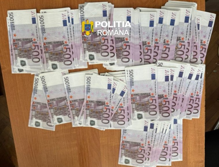 Hatalmas fogás: félmillió euró értékű hamis pénzzel bukott le két nagyváradi férfi