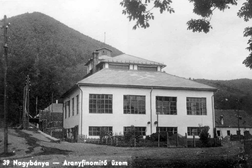 Az egykori aranyfinomító üzem &bullet;  Fotó: Facebook/Dávid Lajos
