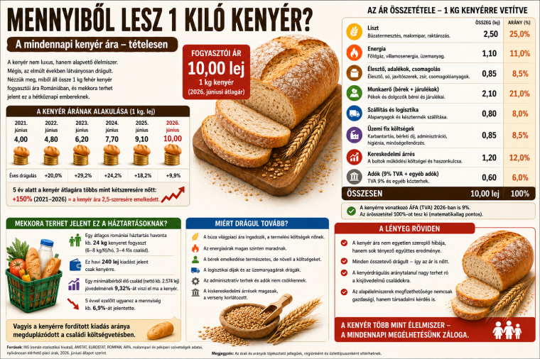 Mindennapi kenyerünket felzabáló drága világunk