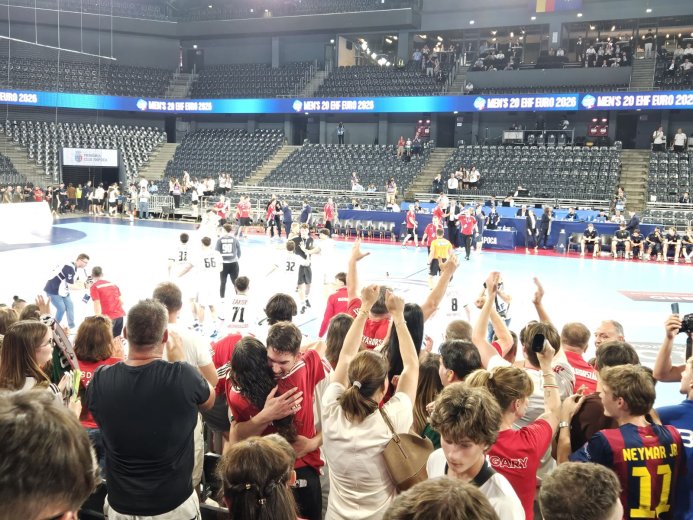 Erdély fővárosában nyert aranyérmet a magyar junior férfi kézilabda-válogatott az Európa-bajnokságon