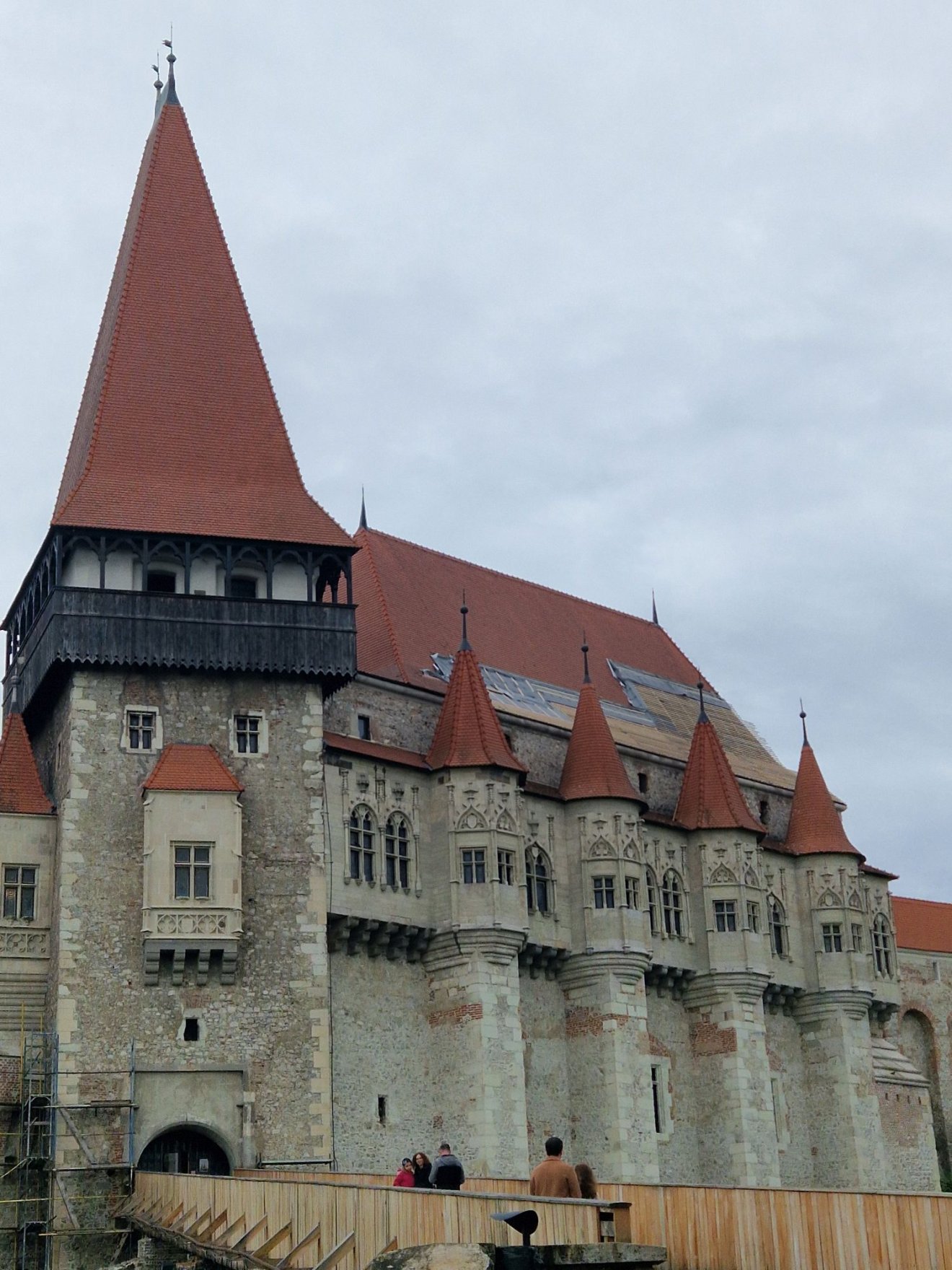 A vajdahunyadi vár bejárata