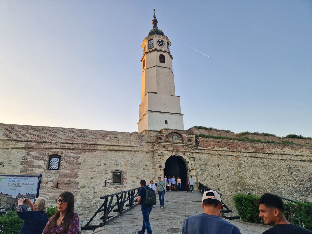 A belgrádi (nándorfehérvári) vár bejárata