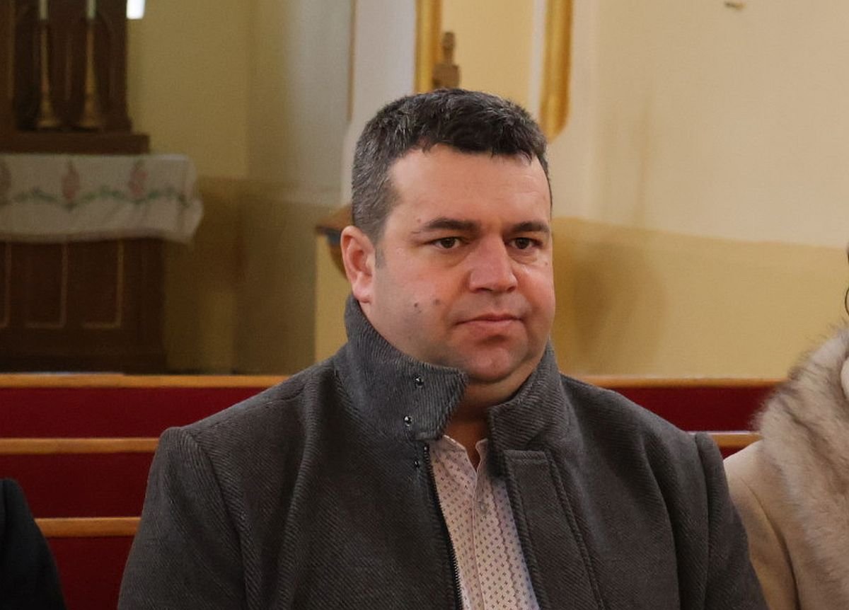 Pallagi Máté, Tőzmiske község polgármestere &bullet;  Fotó: Pataky Lehel Zsolt