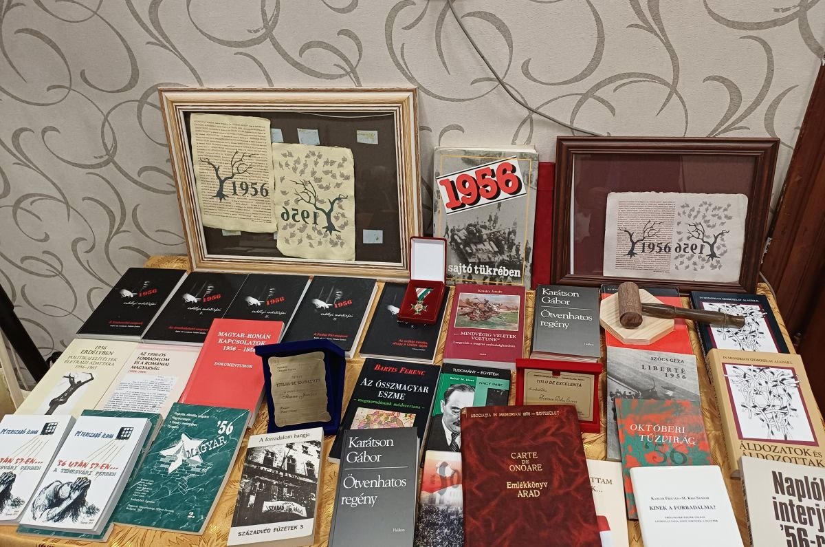 1956-os könyvek, dokumentumok &bullet;  Fotó: Pataky Lehel Zsolt