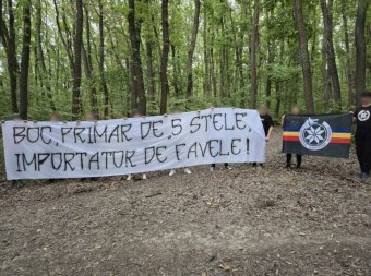 „Zaj, szemét, bűnözés”. Tiltakoznak Kolozsváron a pataréti családok városba költöztetése ellen