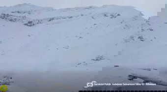 Lavina zúdult le a Fogarasi-havasokban a Bîlea-tó környékére két síző miatt