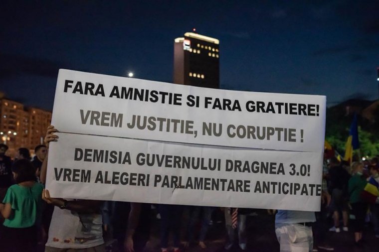 Szidták a PSD-t az 1989-es forradalom emlékére rendezett bukaresti felvonuláson