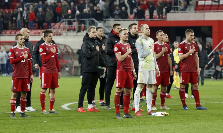 Kétgólos vereséggel rajtolt a magyar válogatott a szlovákok ellen az Európa-bajnoki selejtezőn
