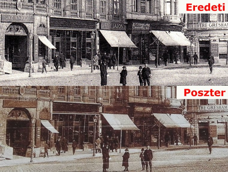 Eltávolították a történelemhamisító molinót a kolozsvári Főtérről