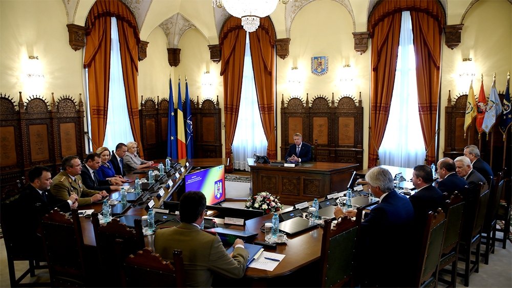 Nem született konszenzus a büdzséről a Legfelsőbb Védelmi Tanács (CSAT) keddi ülésén &bullet;  Fotó: Presidency.ro