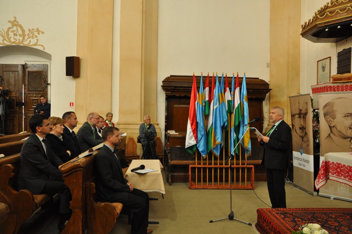 Izsák Balázs szerint az SZNT kész megmozgatni Székelyföldért Európát &bullet;  Fotó: EMNT