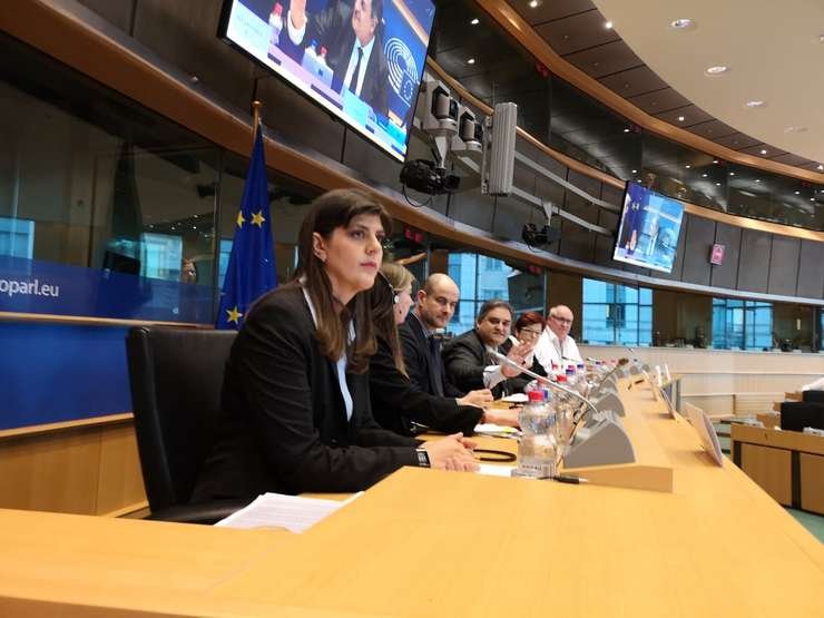 Laura Kövesi a legtöbb szavazatot kapta a bizottsági meghallgatás után •  Fotó: RFI