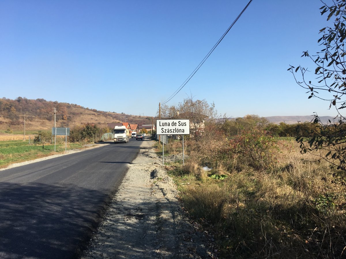 Magyar- helyett Szászlóna. Több mint száz éve nem használt elnevezést vett elő a település önkormányzata •  Fotó: Gazda Árpád