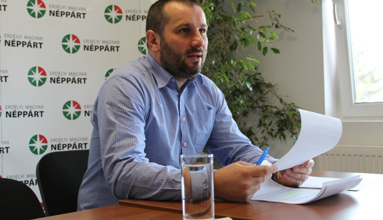 Soós Sándor,  az Erdélyi Magyar Néppárt országos alelnöke •  Fotó: EMNP