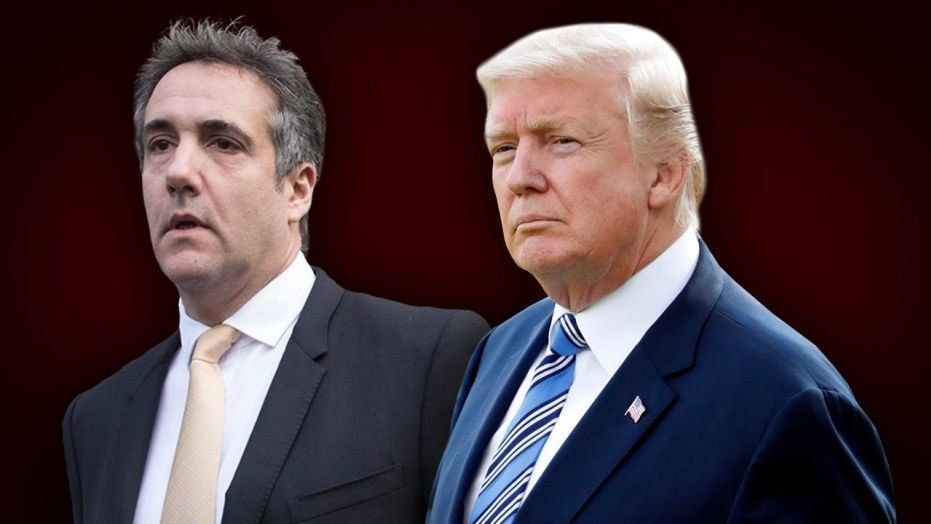 Michael Cohen és Donald Trump 