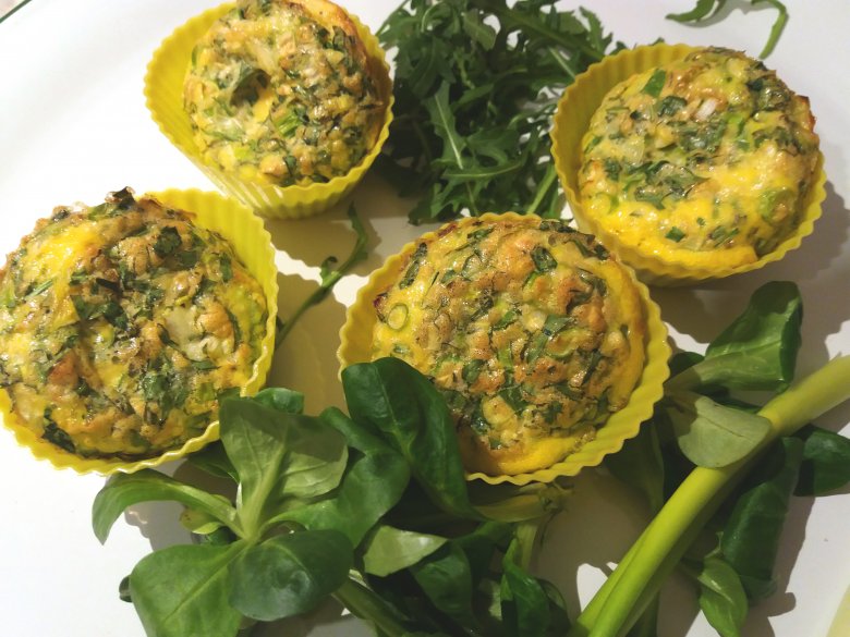 A muffin-frittata remek sulis uzsonna lehet •  Fotó: Leopold Erika