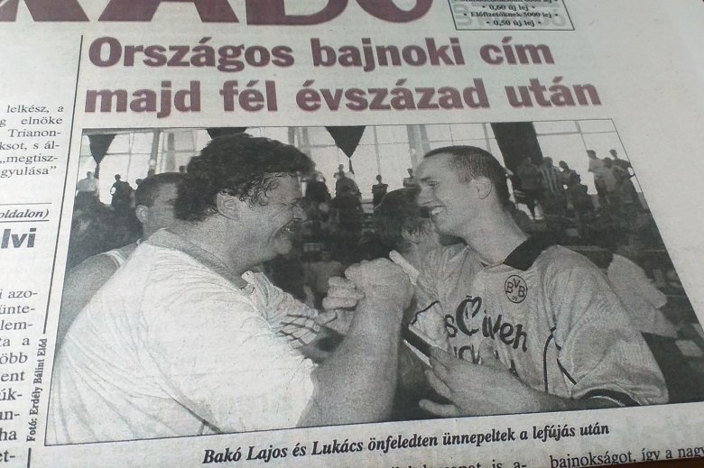 Az Udvarhelyi Híradó 2005. június 6-ai, hétfői címlapja 