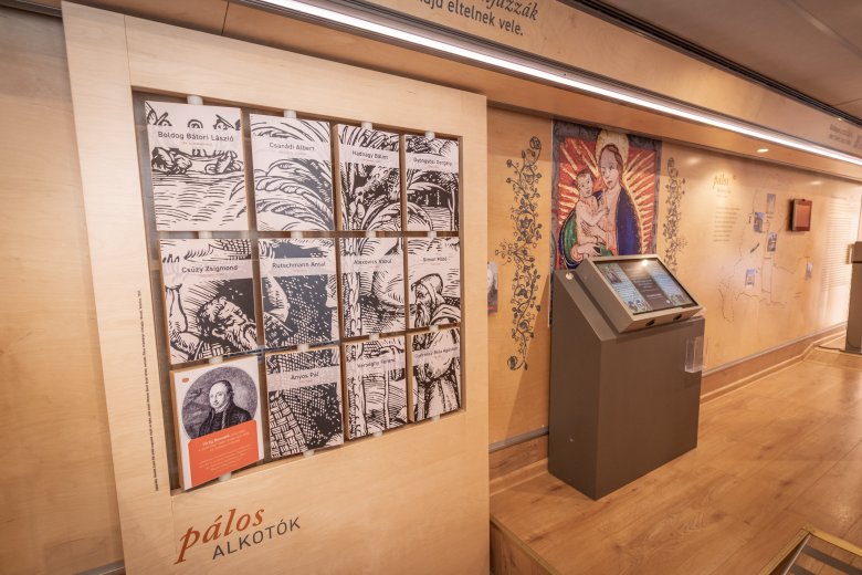 A pálos alkotók munkásságával is megismerkedhet a látogató •  Fotó: Pinti Attila