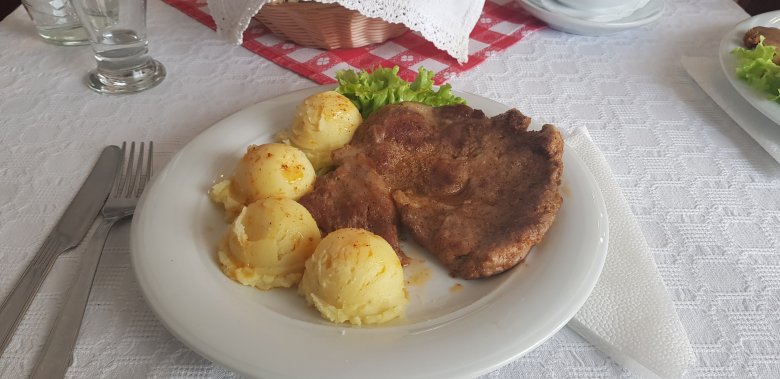 Roston sült tarja: elmaradt a pácolás •  Fotó: Kisreti Zsombor