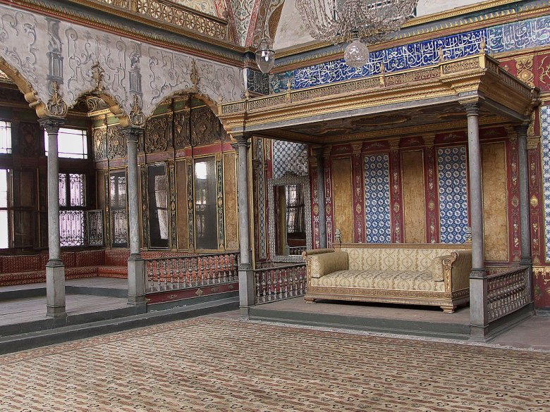 A szultán háreme az isztambuli Topkapi palotában •  Fotó: Forrás: wikipédia