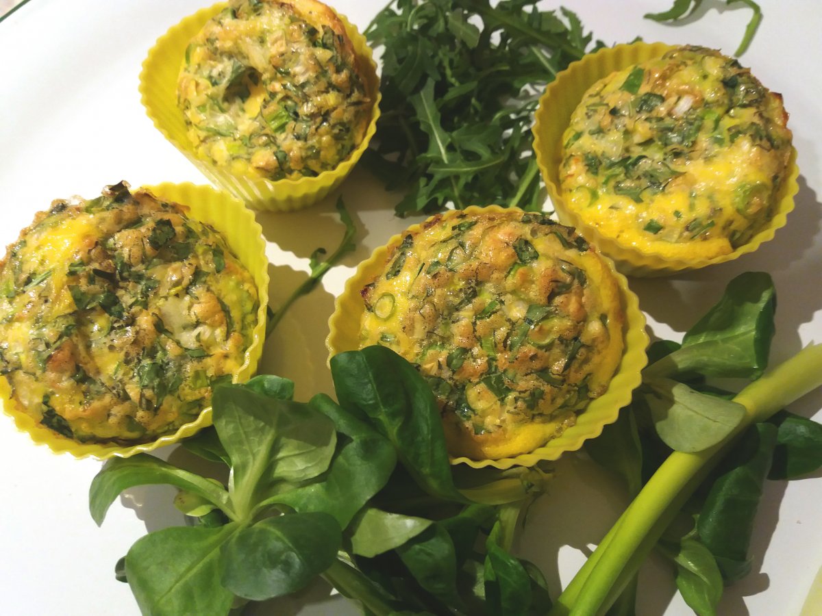 A muffin-frittata remek sulis uzsonna lehet •  Fotó: Leopold Erika