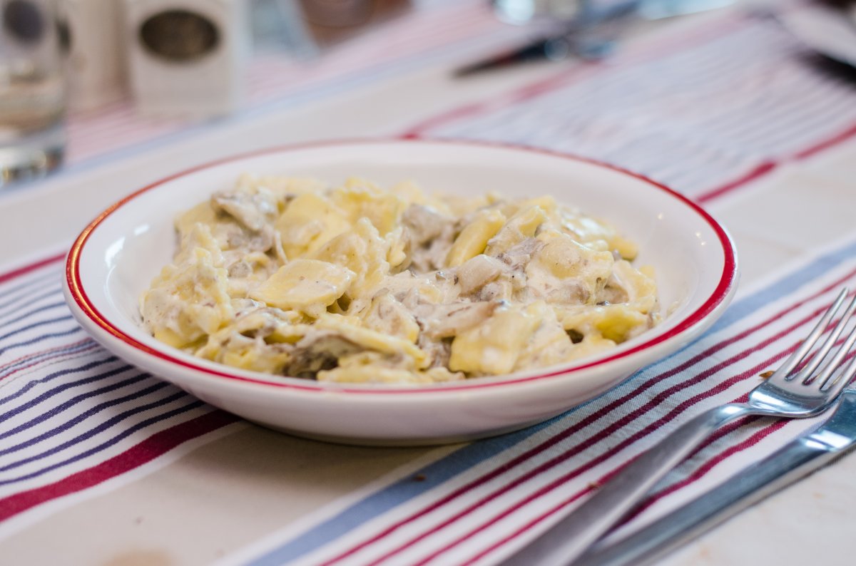Ravioli Panna e Funghi •  Fotó: Csedő Attila