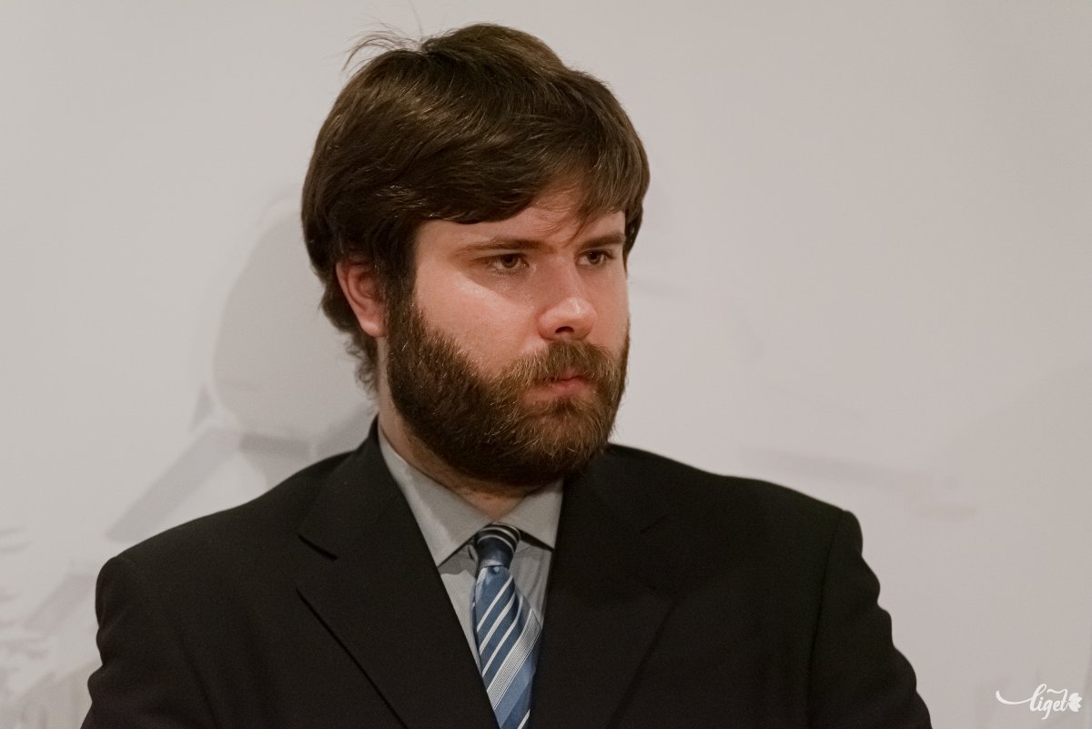Szuromi Kristóf, a Hadtörténeti Intézet és Múzeum munkatársa •  Fotó: Gábos Albin