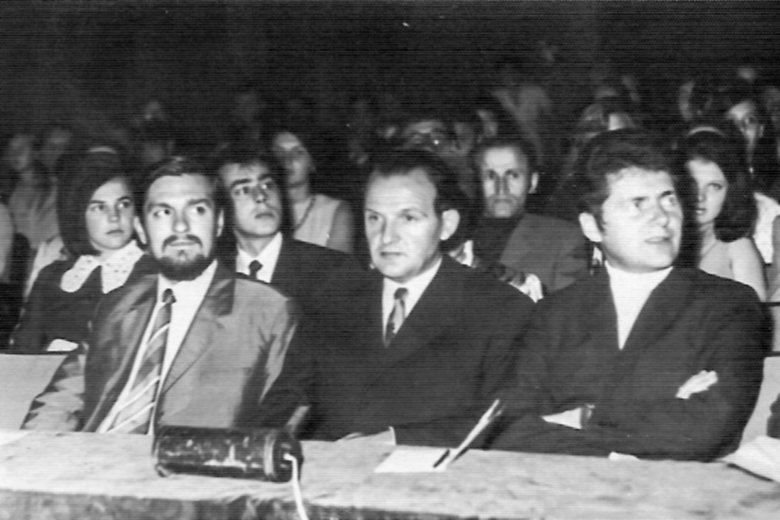 A Siculus fesztivál zsűrijében Winkler Bélával és Kerestély Zsolttal •  Fotó: Boros Zoltán személyes archívuma