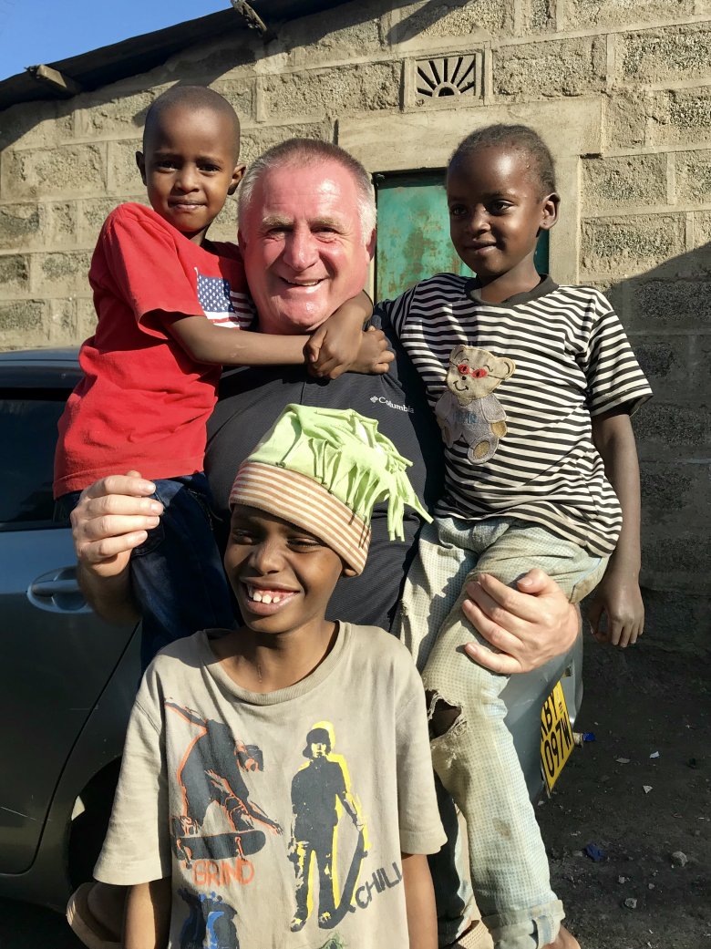 Böjte atya Afrikában •  Fotó: Forrás: Böjte Csaba