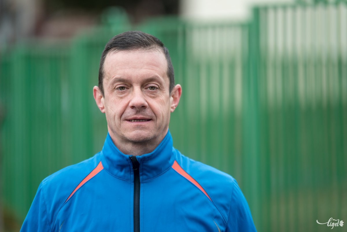 Csiszér Csongor veterán atléta •  Fotó: Veres Nándor