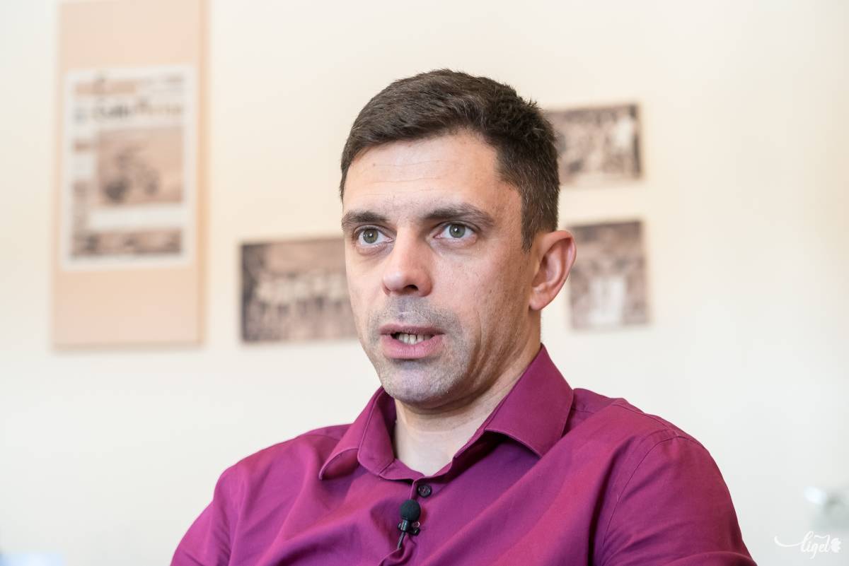 Novák elmondása szerinte keményen készül a versenyre &bullet;  Fotó: Veres Nándor