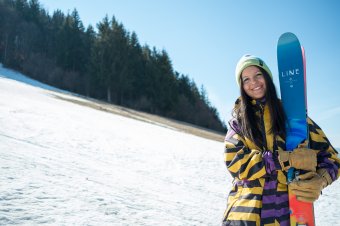 A sízés szabadságára voksol a zenepedagógus