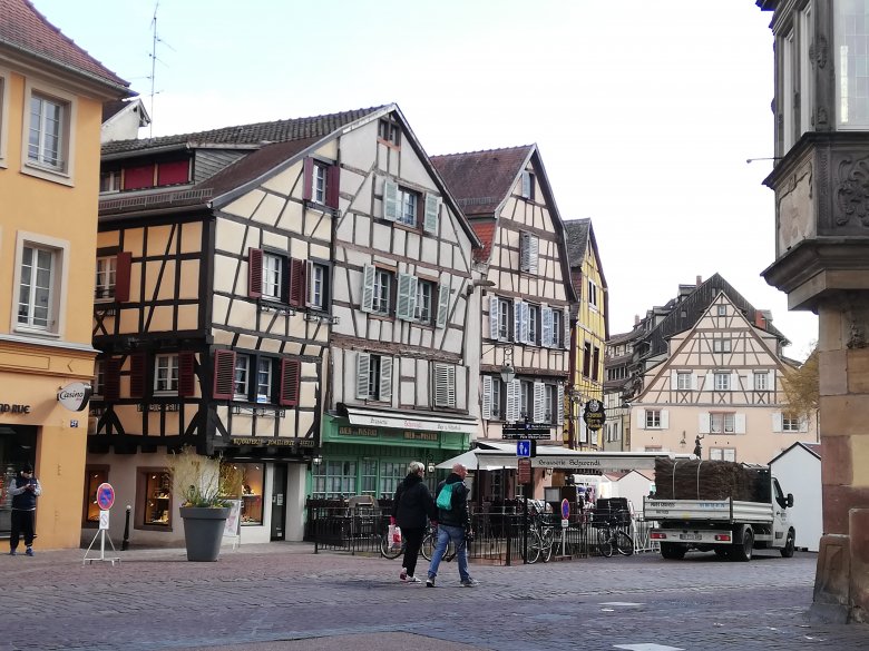 Colmar, Franciaország, Elzász-Lotaringia, azt mondják erről a városkáról, hogy a legelzászibb város •  Fotó: Antal Erika